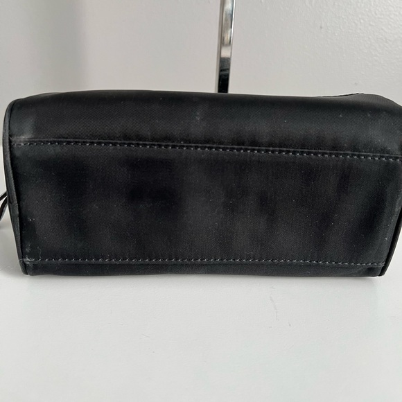 Coach Hampton Toiletry Bag Black Nylon Blue Travel Zip - Picture 5 of 7